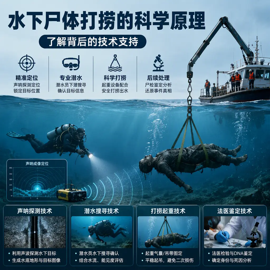 甘孜水下尸体打捞的科学原理，了解背后的技术支持